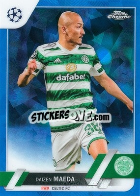 Sticker Daizen Maeda - UEFA Club Competitions Chrome Sapphire Edition 2022-2023
 n. 31 - Topps