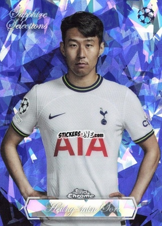 Sticker Heung-min Son - UEFA Club Competitions Chrome Sapphire Edition 2022-2023
 n. SS-6 - Topps
