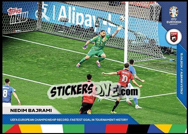 Sticker Nedim Bajrami - Now UEFA Euro 2024
 n. 7 - Topps