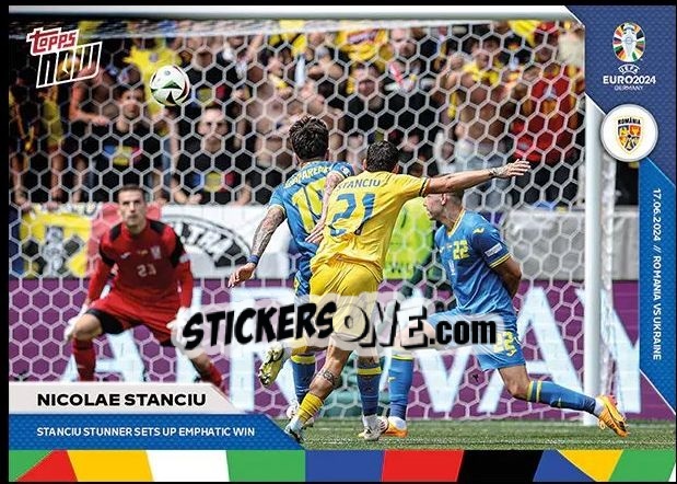 Sticker Nicolae Stanciu - Now UEFA Euro 2024
 n. 11 - Topps