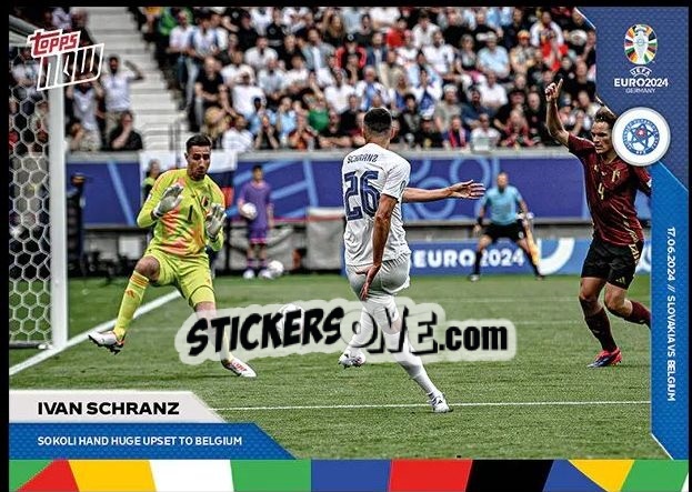 Sticker Ivan Schranz - Now UEFA Euro 2024
 n. 12 - Topps