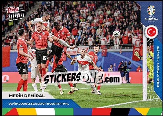 Sticker Merih Demiral - Now UEFA Euro 2024
 n. 43 - Topps
