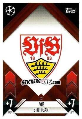 Sticker Team Badge - Uefa Champions League & Europa League 2024-2025. Match Attax n. 172 - Topps