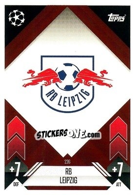 Sticker Team Badge - Uefa Champions League & Europa League 2024-2025. Match Attax n. 226 - Topps