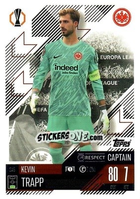 Sticker Kevin Trapp - Uefa Champions League & Europa League 2024-2025. Match Attax n. 245 - Topps