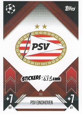 Sticker Team Badge - Uefa Champions League & Europa League 2024-2025. Match Attax n. 253 - Topps