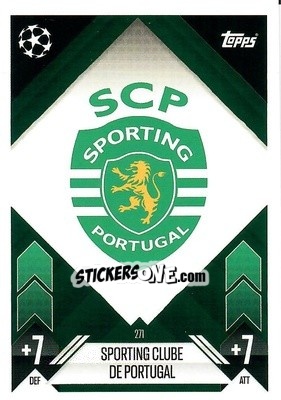 Sticker Team Badge - Uefa Champions League & Europa League 2024-2025. Match Attax n. 271 - Topps