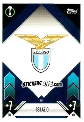 Sticker Team Badge - Uefa Champions League & Europa League 2024-2025. Match Attax n. 361 - Topps