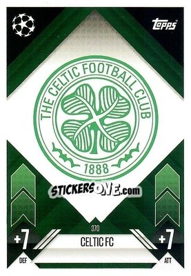 Sticker Team Badge - Uefa Champions League & Europa League 2024-2025. Match Attax n. 370 - Topps