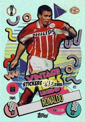 Sticker Ronaldo - Uefa Champions League & Europa League 2024-2025. Match Attax n. 422 - Topps