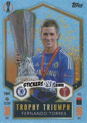 Sticker Fernando Torres - Uefa Champions League & Europa League 2024-2025. Match Attax n. 435 - Topps