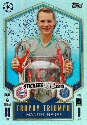 Sticker Manuel Neuer - Uefa Champions League & Europa League 2024-2025. Match Attax n. 439 - Topps