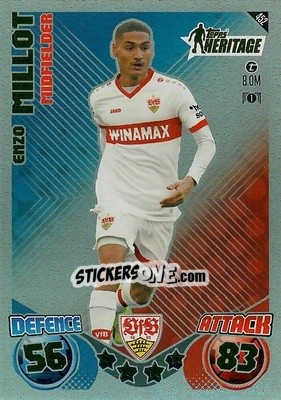 Sticker Enzo Millot - Uefa Champions League & Europa League 2024-2025. Match Attax n. 452 - Topps