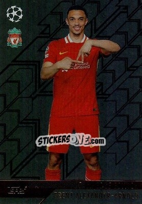 Sticker Trent Alexander-Arnold - Uefa Champions League & Europa League 2024-2025. Match Attax n. BE1 - Topps