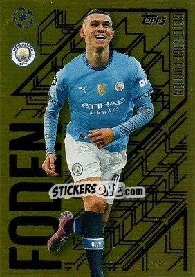 Sticker Phil Foden - Uefa Champions League & Europa League 2024-2025. Match Attax n. GE1 - Topps