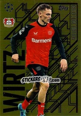 Sticker Florian Wirtz - Uefa Champions League & Europa League 2024-2025. Match Attax n. GE8 - Topps