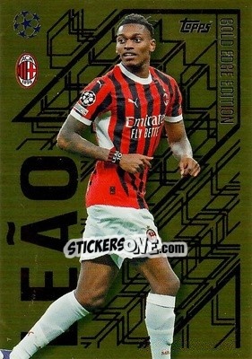 Sticker Rafael Leão - Uefa Champions League & Europa League 2024-2025. Match Attax n. GE9 - Topps