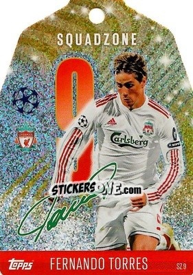Sticker Fernando Torres - Uefa Champions League & Europa League 2024-2025. Match Attax n. SZ9 - Topps