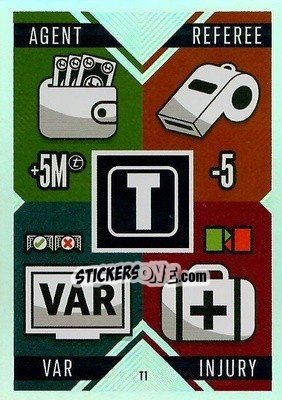Sticker Tactic Combo - Uefa Champions League & Europa League 2024-2025. Match Attax n. T1 - Topps
