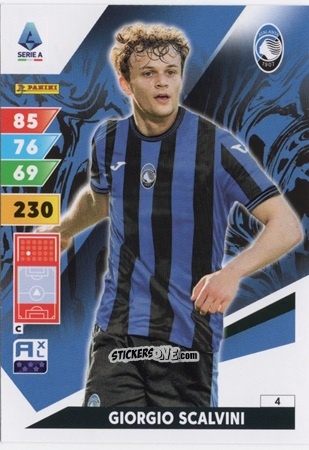 Sticker Giorgio Scalvini - Calciatori 2024-2025. Adrenalyn XL
 n. 4 - Panini