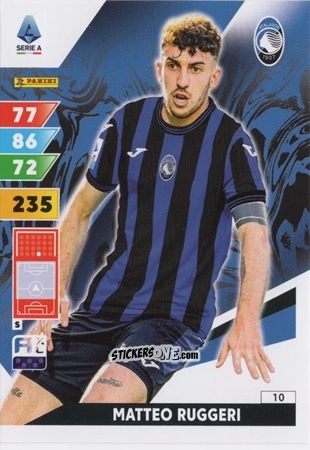 Sticker Matteo Ruggeri - Calciatori 2024-2025. Adrenalyn XL
 n. 10 - Panini