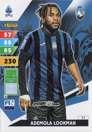 Sticker Ademola Lookman - Calciatori 2024-2025. Adrenalyn XL
 n. 17 - Panini