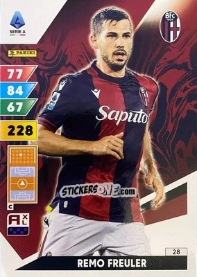 Sticker Remo Freuler - Calciatori 2024-2025. Adrenalyn XL
 n. 28 - Panini