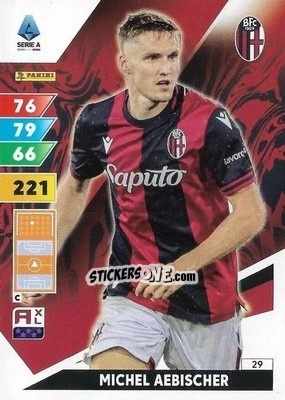 Sticker Michel Aebischer - Calciatori 2024-2025. Adrenalyn XL
 n. 29 - Panini