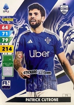 Sticker Patrick Cutrone - Calciatori 2024-2025. Adrenalyn XL
 n. 71 - Panini