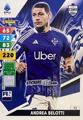 Sticker Andrea Belotti - Calciatori 2024-2025. Adrenalyn XL
 n. 72 - Panini
