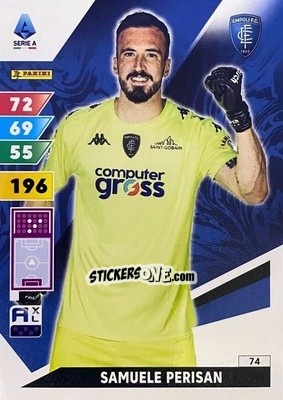 Sticker Samuele Perisan - Calciatori 2024-2025. Adrenalyn XL
 n. 74 - Panini