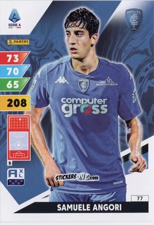 Sticker Samuele Angori - Calciatori 2024-2025. Adrenalyn XL
 n. 77 - Panini