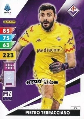 Sticker Pietro Terracciano - Calciatori 2024-2025. Adrenalyn XL
 n. 92 - Panini