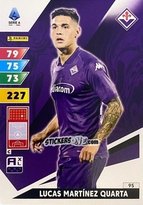 Sticker Lucas Martínez Quarta - Calciatori 2024-2025. Adrenalyn XL
 n. 95 - Panini