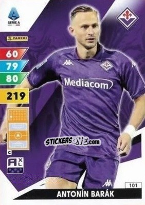 Sticker Antonín Barák - Calciatori 2024-2025. Adrenalyn XL
 n. 101 - Panini