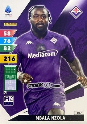 Sticker Mbala Nzola - Calciatori 2024-2025. Adrenalyn XL
 n. 107 - Panini