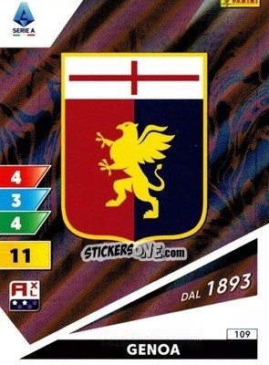 Sticker Logo - Calciatori 2024-2025. Adrenalyn XL
 n. 109 - Panini