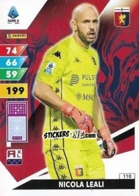 Sticker Nicola Leali - Calciatori 2024-2025. Adrenalyn XL
 n. 110 - Panini
