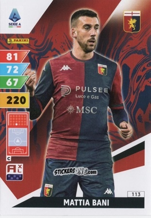 Sticker Mattia Bani