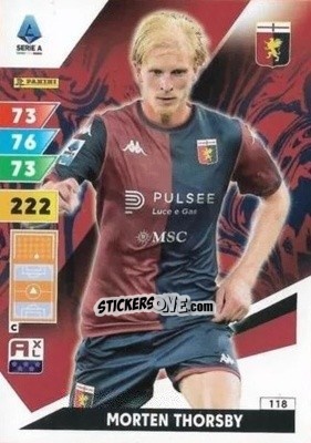 Sticker Morten Thorsby - Calciatori 2024-2025. Adrenalyn XL
 n. 118 - Panini
