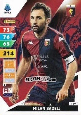 Sticker Milan Badelj - Calciatori 2024-2025. Adrenalyn XL
 n. 119 - Panini
