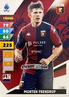 Sticker Morten Frendrup - Calciatori 2024-2025. Adrenalyn XL
 n. 120 - Panini