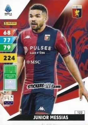 Sticker Junior Messias - Calciatori 2024-2025. Adrenalyn XL
 n. 122 - Panini