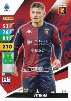 Sticker Vitinha - Calciatori 2024-2025. Adrenalyn XL
 n. 125 - Panini