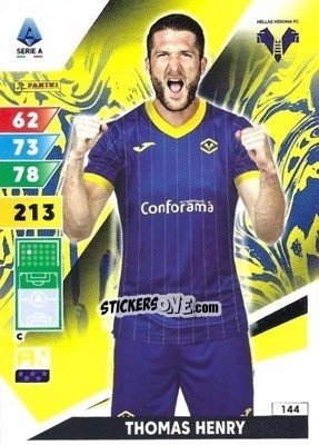 Sticker Thomas Henry - Calciatori 2024-2025. Adrenalyn XL
 n. 144 - Panini