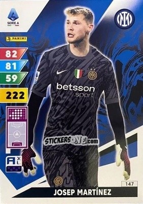 Sticker Josep Martínez - Calciatori 2024-2025. Adrenalyn XL
 n. 147 - Panini