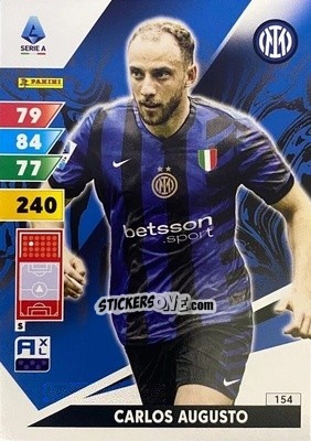 Sticker Carlos Augusto - Calciatori 2024-2025. Adrenalyn XL
 n. 154 - Panini