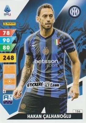 Sticker Hakan Çalhanoğlu - Calciatori 2024-2025. Adrenalyn XL
 n. 156 - Panini