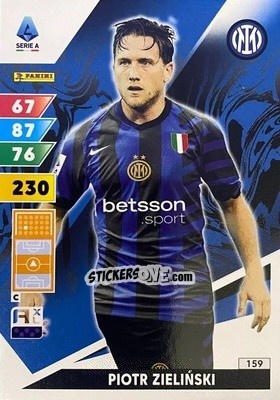 Sticker Piotr Zieliński - Calciatori 2024-2025. Adrenalyn XL
 n. 159 - Panini