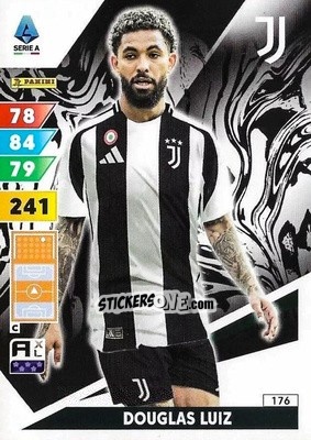 Sticker Douglas Luiz - Calciatori 2024-2025. Adrenalyn XL
 n. 176 - Panini